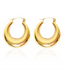 CLASSIC OVAL HOOP EARRINGS