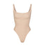 SKIMS SQUARE NECK BODYSUIT - MICA